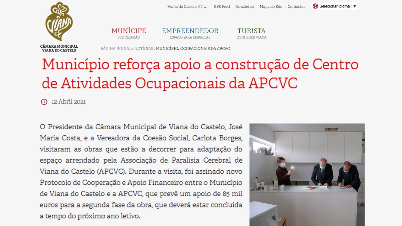 Viana do Castelo: Câmara apoia APCVC